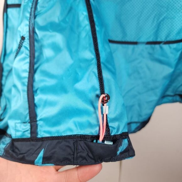 Lululemon Women's PackIt Sz4 Blue Lightweight Hooded Athletic Running Vest - Picture 10 of 11